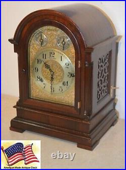 Restored Seth Thomas Grand & Rare Antique 8 Bell Sonora Chime Clock 2000 1912