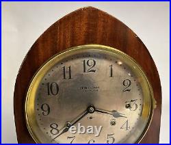 Running Antique Seth Thomas Sonora Chime 4 Bell Mantle Clock Cathedral Gothic