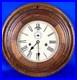 SETH_THOMAS_14_In_PILOT_WARDROOM_CLOCK_RUNNING_ORIGINAL_OAK_FINISH_NICE_01_bb