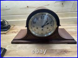 SETH THOMAS ANTIQUE WESTMINSTER CHIME MANTEL CLOCK NO 74 nicely restored 1921