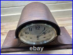 SETH THOMAS ANTIQUE WESTMINSTER CHIME MANTEL CLOCK NO 74 nicely restored 1921