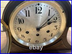 SETH THOMAS ANTIQUE WESTMINSTER CHIME MANTEL CLOCK NO 74 nicely restored 1921