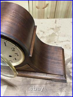 SETH THOMAS ANTIQUE WESTMINSTER CHIME MANTEL CLOCK NO 74 nicely restored 1921