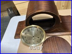 SETH THOMAS ANTIQUE WESTMINSTER CHIME MANTEL CLOCK NO 74 nicely restored 1921