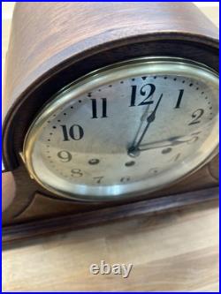 SETH THOMAS ANTIQUE WESTMINSTER CHIME MANTEL CLOCK NO 74 nicely restored 1921