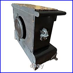 SETH THOMAS Antique 1880 Faux Marble Mantel Clock 13.5x 10.5x 6 Time & Strike
