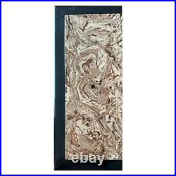 SETH THOMAS Antique 1880 Faux Marble Mantel Clock 13.5x 10.5x 6 Time & Strike