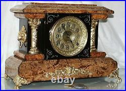 SETH THOMAS Mantel Antique Clock c/1897 D-APRIL Totally RESTORED