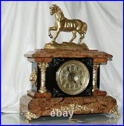 SETH THOMAS Mantel Antique Clock c/1897 D-APRIL Totally RESTORED