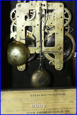 SETH THOMAS Mantel Antique Clock c/1900- Totally RESTORED -No. 32