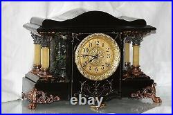 SETH THOMAS Mantel Antique Clock c/1900- Totally RESTORED -No. 32 C/1905 C-March