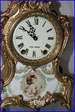 SETH THOMAS Mantel Antique Clock c/1909- TOTALY-FULLY- RESTORED