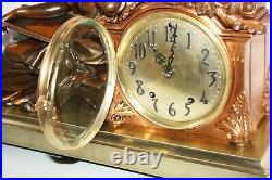 SETH THOMAS Mantel Antique Clock c/1917- FULLY RESTORED -Model NEW REPOSE