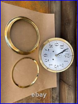 SETH THOMAS SHIPS CLOCK Large 10 1/4 Diameter 30 Day SETH THOMAS SHIPS CLOCK Large 10 1/4 Diameter 30 Day