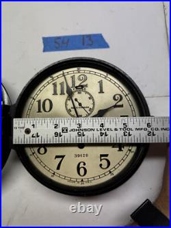 SH14Antique Seth Thomas Us Navy Maritime Commission Marine Ships Bakelite Clock
