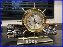 S. S. Onondaga Shipwreck Salvage B. Mason Art Helmsman Seth Thomas Clock E537-014