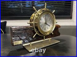 S. S. Onondaga Shipwreck Salvage B. Mason Art Helmsman Seth Thomas Clock E537-014