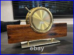 S. S. Onondaga Shipwreck Salvage B. Mason Art Helmsman Seth Thomas Clock E537-014