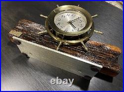 S. S. Onondaga Shipwreck Salvage B. Mason Art Helmsman Seth Thomas Clock E537-014