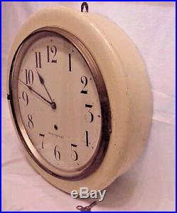Scarce Antique Seth Thomas Arctic Gallery Wall Clock Made In Usa, Time Only