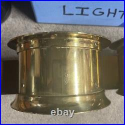 Seth Thomas 1004 Corsair-w E537-000 Clock & Barometer E537-010 With Key &Wood Base