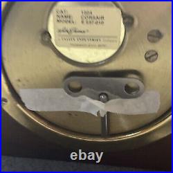 Seth Thomas 1004 Corsair-w E537-000 Clock & Barometer E537-010 With Key &Wood Base