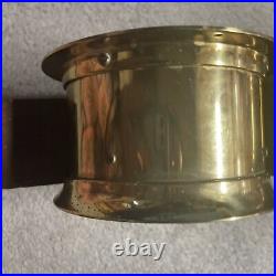 Seth Thomas 1004 Corsair-w E537-000 Clock & Barometer E537-010 With Key &Wood Base