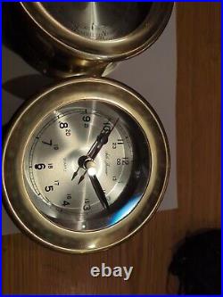Seth Thomas 1055 1056 Clock And Barometer