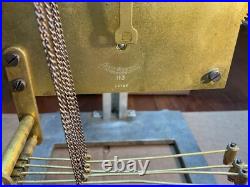 Seth Thomas 113 Chime Clock Movement for parts or restoration plus hands and key