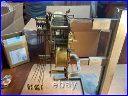 Seth Thomas 113 Chime Clock Movement for parts or restoration plus hands and key
