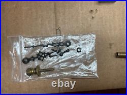 Seth Thomas 113 Chime Clock Movement for parts or restoration plus hands and key