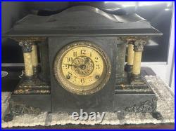 Seth Thomas 1890s Mantle Clock. In Great Shape Needs New Springs And Oiled Up