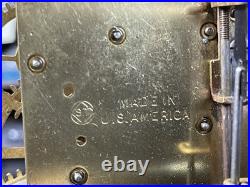Seth Thomas 1917 Windsor Mahogany Adamantine 8 Day Clock Rebuilt