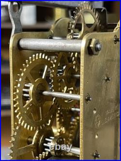 Seth Thomas 1917 Windsor Mahogany Adamantine 8 Day Clock Rebuilt