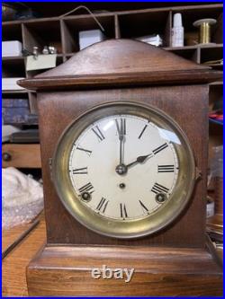 Seth Thomas 1917 Windsor Mahogany Adamantine 8 Day Clock Rebuilt