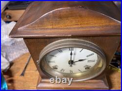 Seth Thomas 1917 Windsor Mahogany Adamantine 8 Day Clock Rebuilt