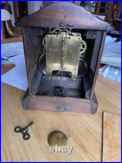 Seth Thomas 1917 Windsor Mahogany Adamantine 8 Day Clock Rebuilt