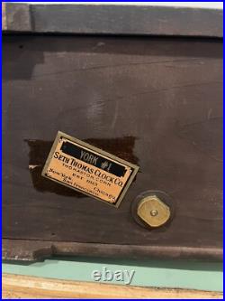 Seth Thomas 1922 Antique Mantle Clock Leader #1 Runs/chimes Seth Thomas 1922 Antique Mantle Clock Leader #1 Runs/chimes