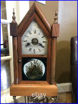 Seth Thomas 30 hour steeple clock with alarm