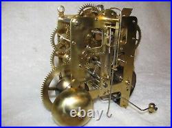 Seth Thomas 4 1/2 Clock Movement Repaired & Serviced With New Mainsprings
