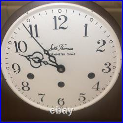 Seth Thomas 8 Day Keywound WithWestminster Strike & Chimes Mantle Clock (NO KEY) Seth Thomas 8 Day Keywound WithWestminster Strike & Chimes Mantle Clock (NO KEY)