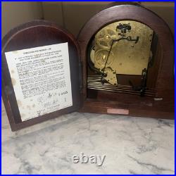 Seth Thomas 8 Day Keywound WithWestminster Strike & Chimes Mantle Clock (NO KEY) Seth Thomas 8 Day Keywound WithWestminster Strike & Chimes Mantle Clock (NO KEY)