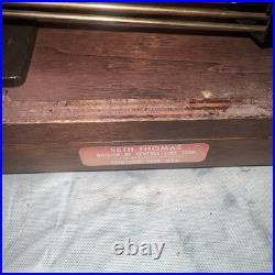 Seth Thomas 8 Day Keywound WithWestminster Strike & Chimes Mantle Clock (NO KEY) Seth Thomas 8 Day Keywound WithWestminster Strike & Chimes Mantle Clock (NO KEY)