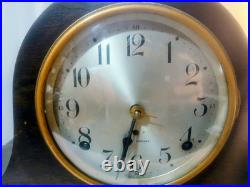 Seth Thomas 8-Day Keywound Wood Frame Mantel Clock with rChime