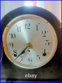 Seth Thomas 8-Day Keywound Wood Frame Mantel Clock with rChime