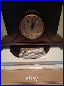 Seth Thomas 8 Day Mantle Clock Mechanical Movement Works Serviced. Beautiful