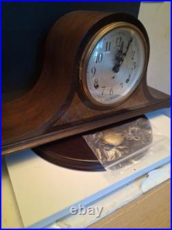 Seth Thomas 8 Day Mantle Clock Mechanical Movement Works Serviced. Beautiful