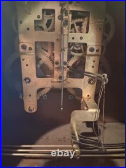 Seth Thomas 8 Day Mantle Clock Mechanical Movement Works Serviced. Beautiful
