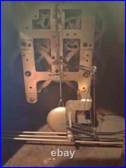 Seth Thomas 8 Day Mantle Clock Mechanical Movement Works Serviced. Beautiful