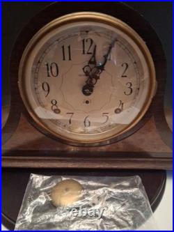 Seth Thomas 8 Day Mantle Clock Mechanical Movement Works Serviced. Beautiful